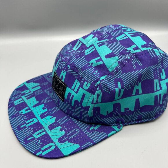 Air Jordan‎ 23 Hat Men Blue Purple 5 Panel Jumpman Snap Back Cap - Picture 8 of 8